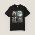 Raccoons Howling At Moon Shirt