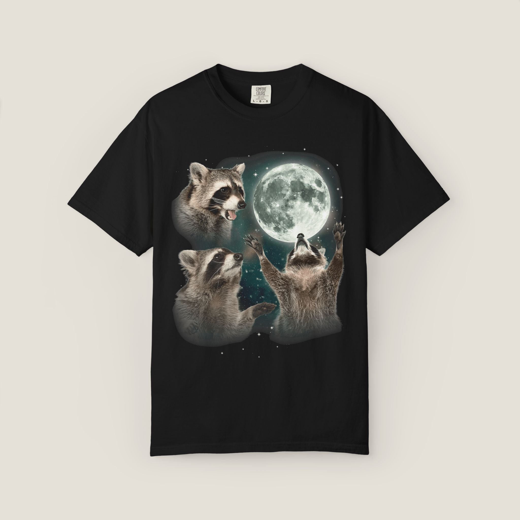 Raccoons Howling At Moon Shirt
