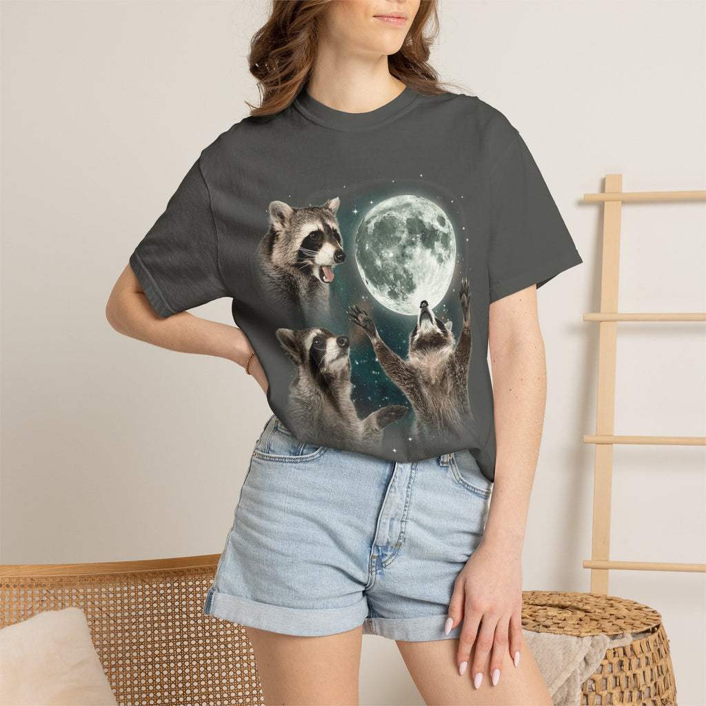 Raccoons Howling At Moon Shirt