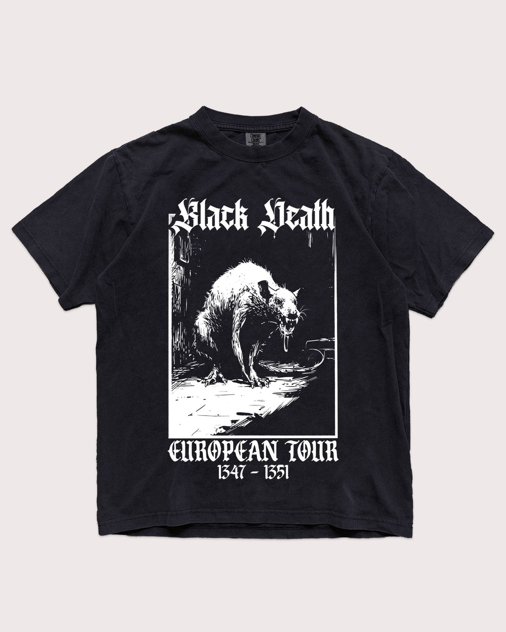 Black Death European Tour Shirt