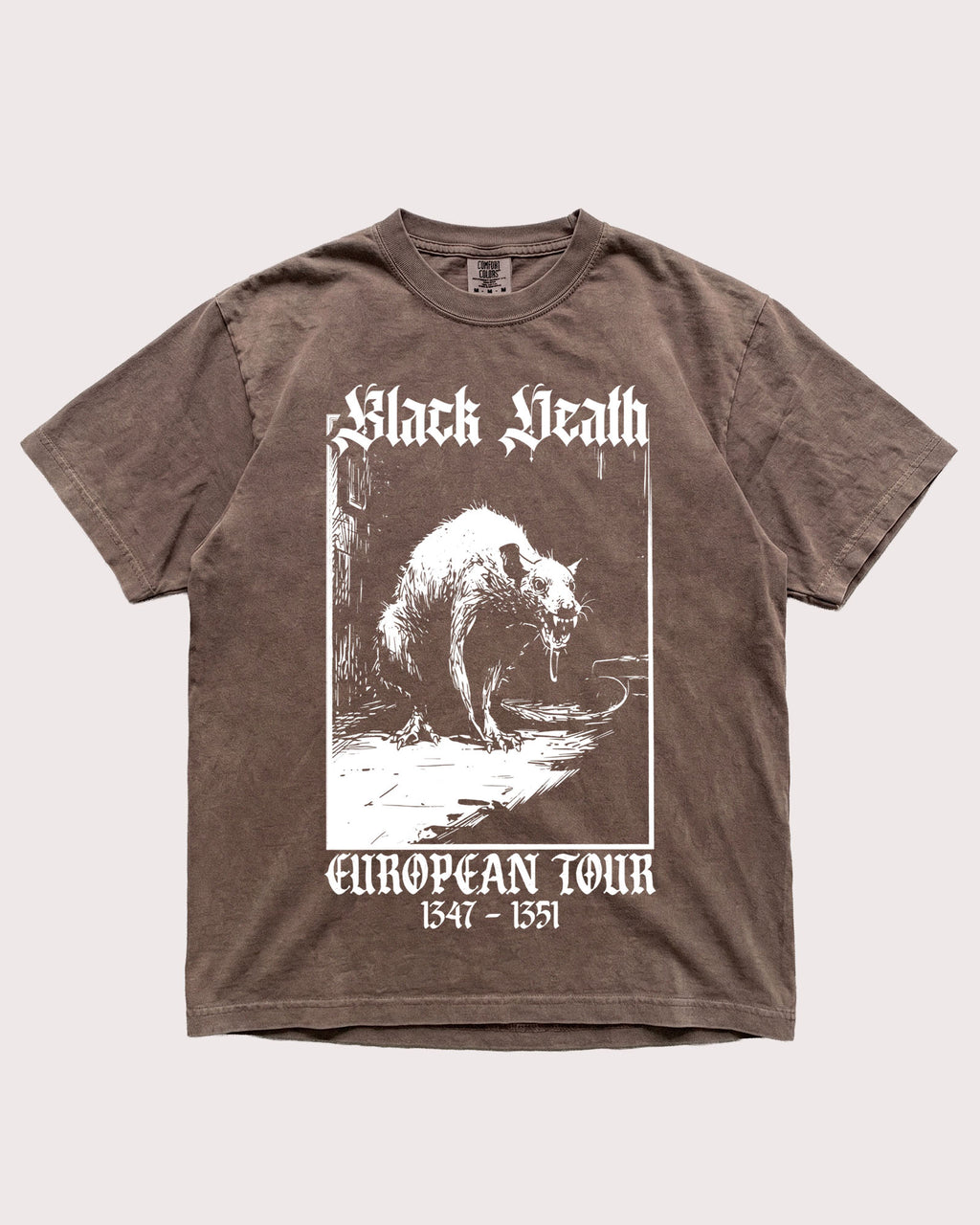 Black Death European Tour Shirt