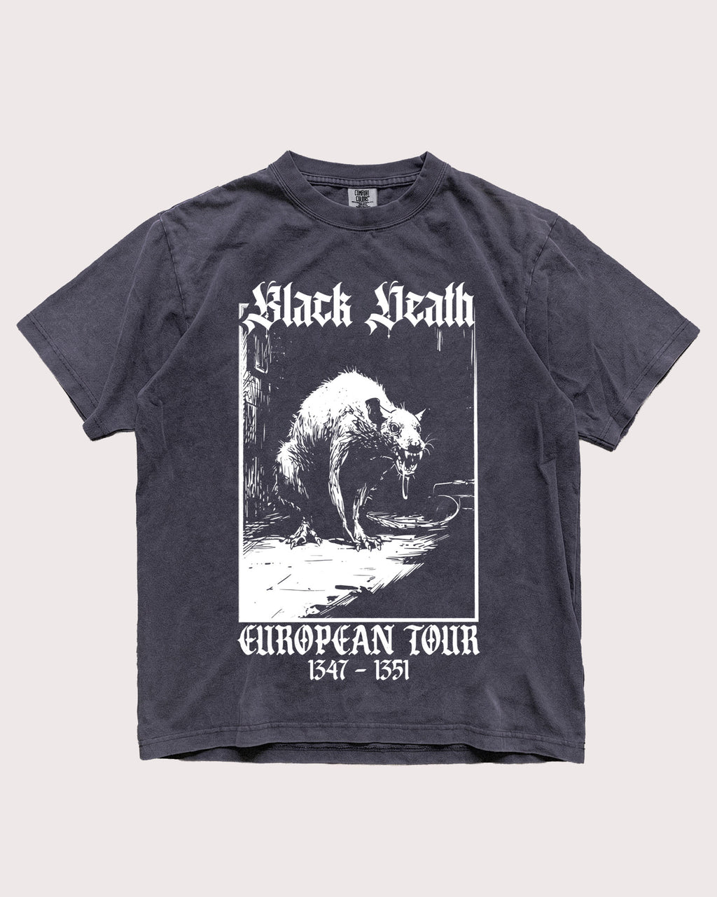 Black Death European Tour Shirt