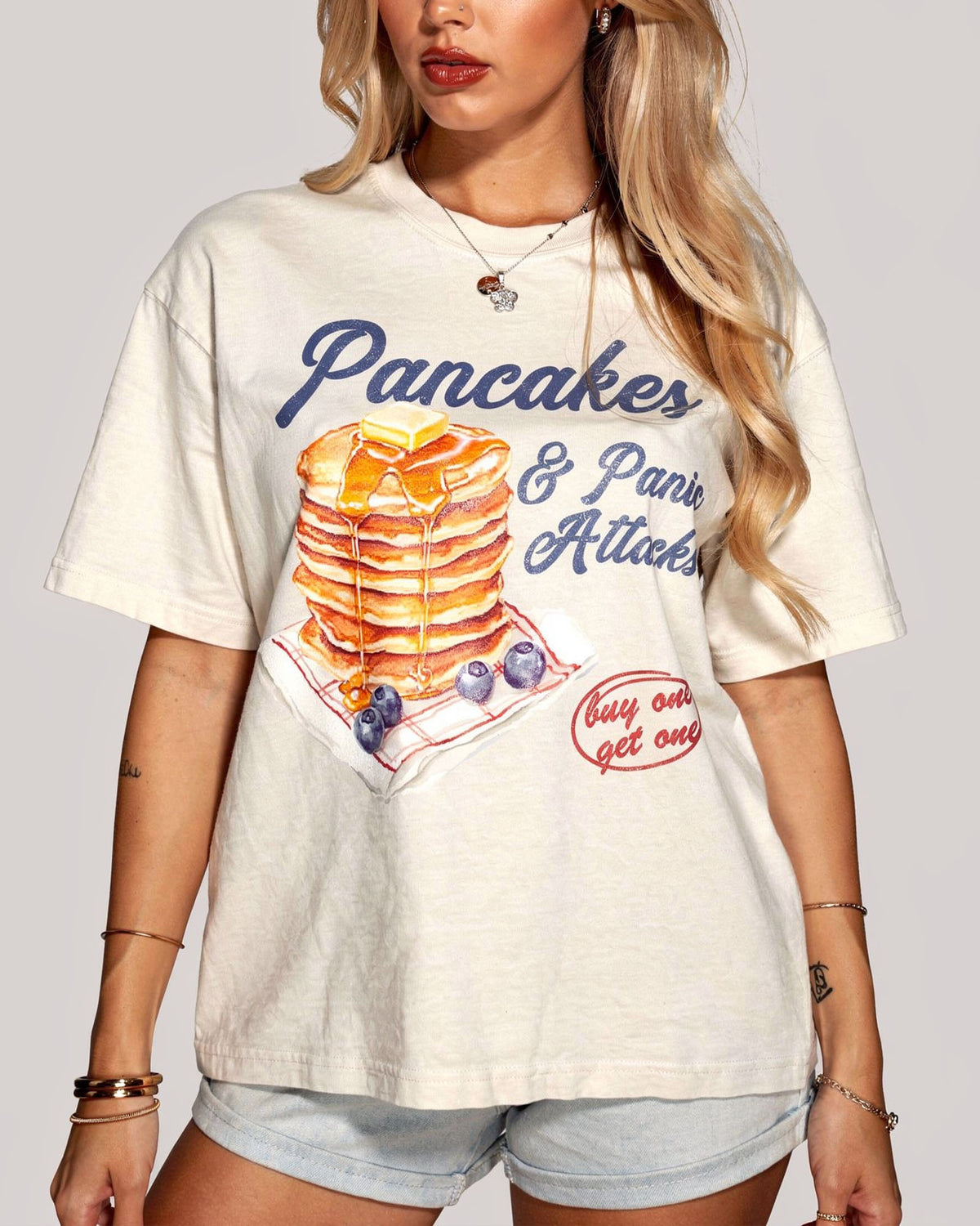 Pancakes & Panic Attacks Shirt