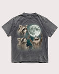 Raccoons Howling At The Moon Shirt